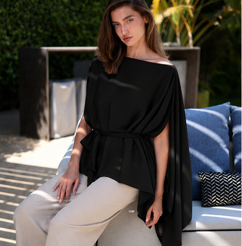 Black Multi-wear Top (Long)