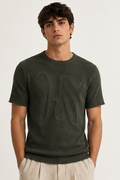 Green Knitted T-shirt