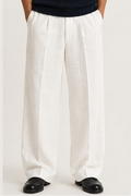 Men's white Linen pants