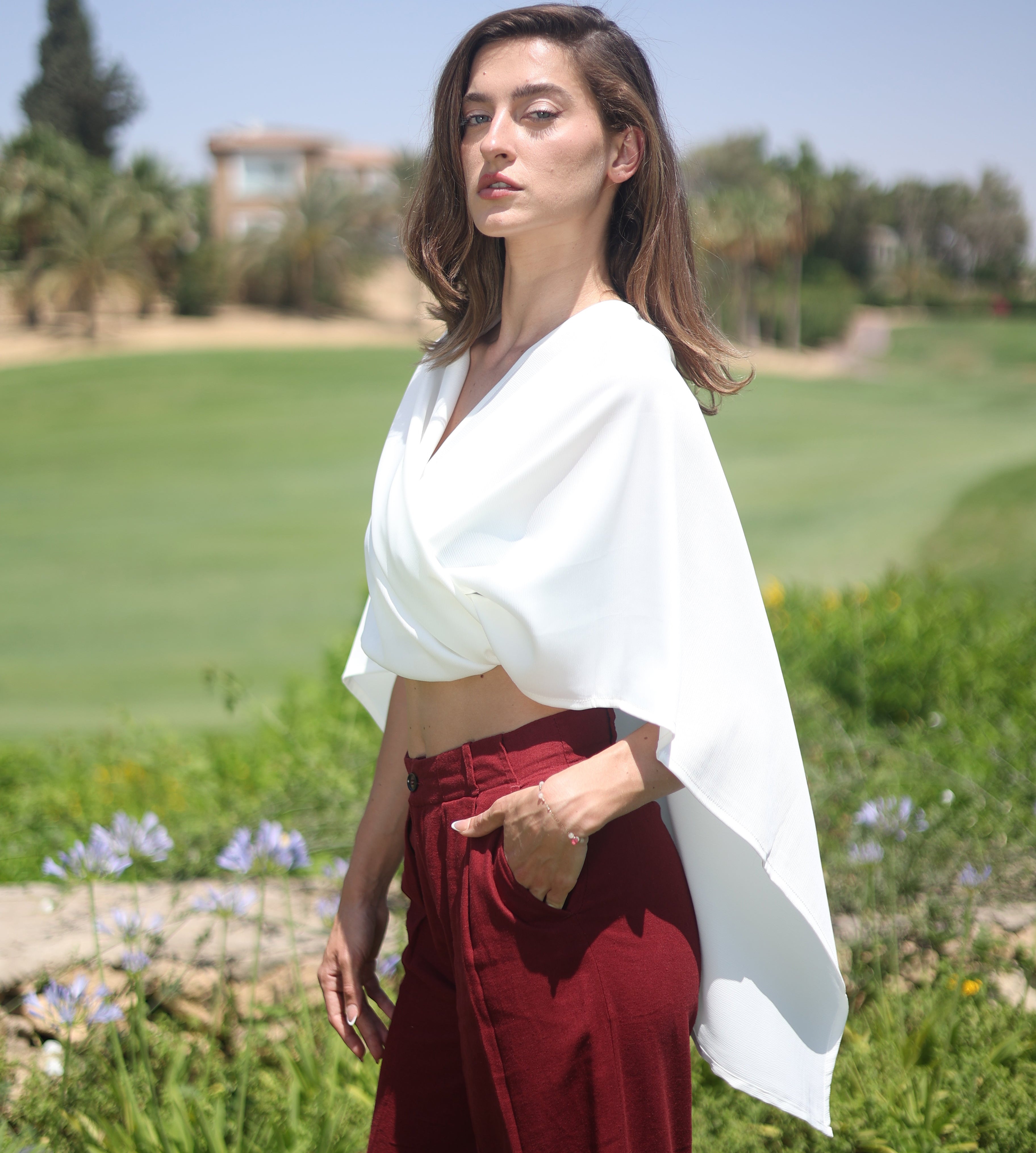 White Multi-wear Top (Short)