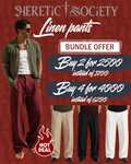 Linen Pants Bundle Deal X4