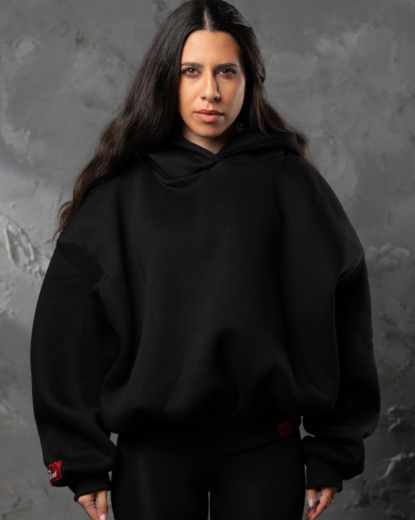 Black Bubble Hoodie - UNISEX