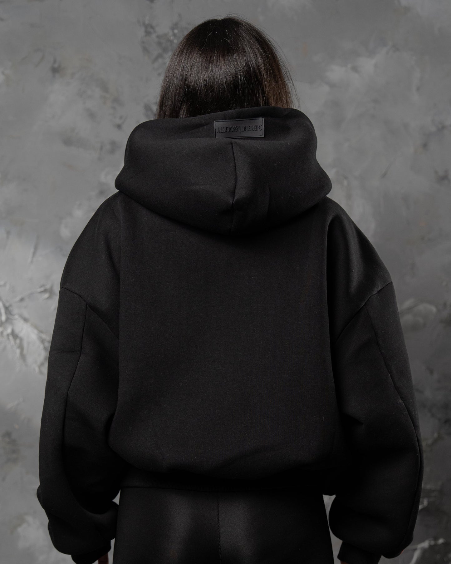 Black Bubble Hoodie - UNISEX