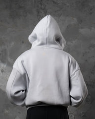 Pearl Gray Bubble Hoodie - UNISEX