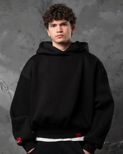 Black Bubble Hoodie - UNISEX