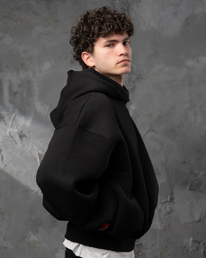 Black Bubble Hoodie - UNISEX